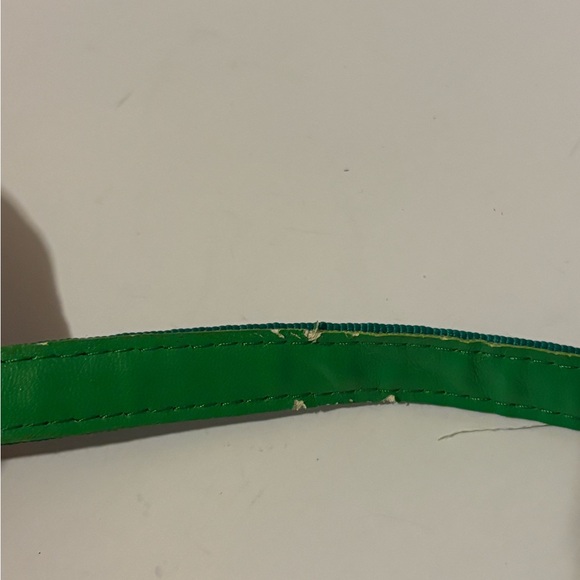 Lilly Pulitzer Emerald Belt with Gold Bow Accent - Picture 3 of 7